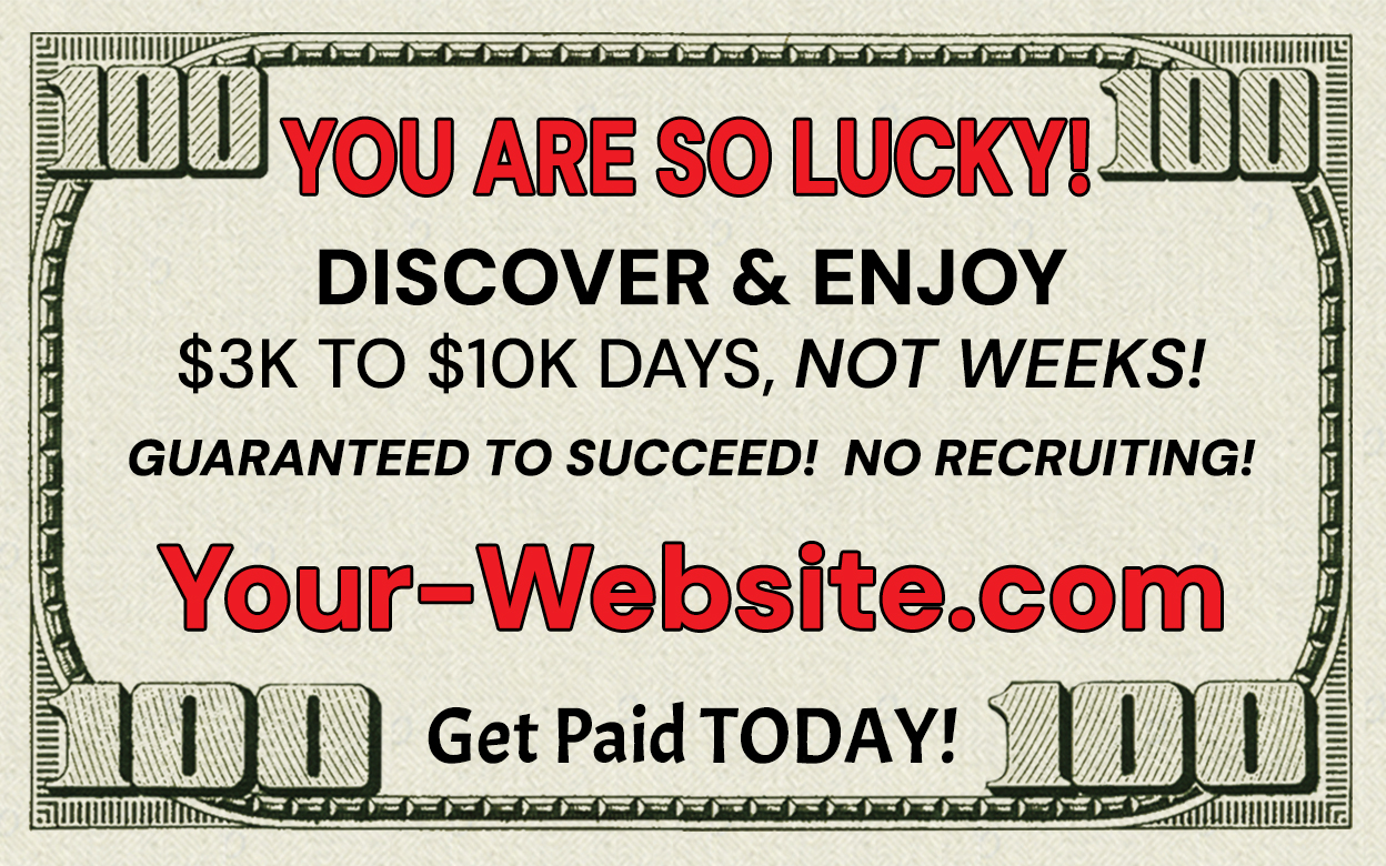 Best Easy Work $100 Drop Cards - Custom Drop Card Marketing