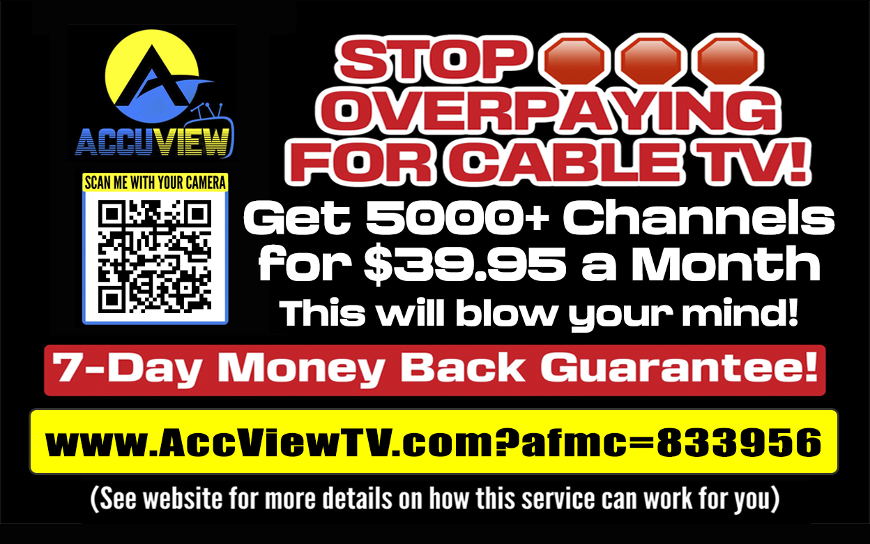 Accuview TV - Custom Drop Card Marketing